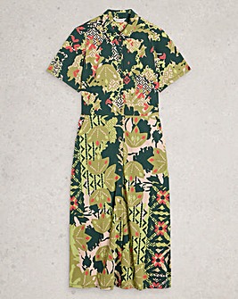 White Stuff Rua Jersey Shirt Dress