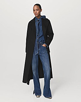 Mango Belted Coat