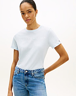 Tommy Hilfiger Logo Short Sleeve Crew Neck