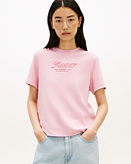 Tommy Hilfiger Fun Graphic Crew Neck Short Sleeve Tee