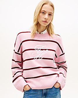 Tommy Hilfiger Full Needle Graphic Sweater