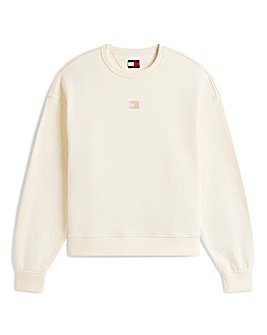 Tommy Jeans Boxy Badge Crew Sweatshirt