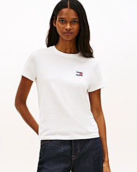 Tommy Jeans Wavy Flag Tee
