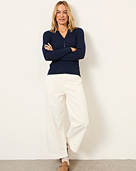 FatFace Hove Crop Trouser