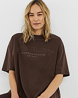 SCULPT ACTIVEWEAR OVERSIZED T-SHIRT
