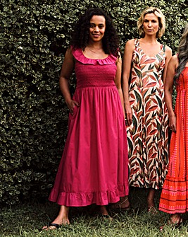 Nobody's Child Mona Midi Dress