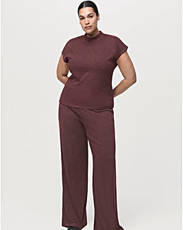 Mango Mock Neck T-Shirt