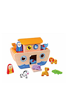 Tooky Toy Wooden Noah's Ark