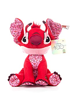 Disney 100 Plush Lilo & Stitch Soft Toy with Sound - Leroy