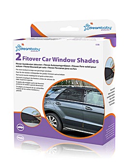 Dreambaby Fit-Over Car Window Shade 2 Pack