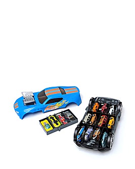 Hot Wheels 2in1 Race N Haul Storage Case