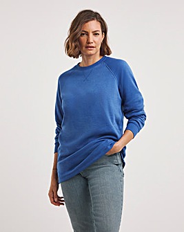 Cobalt Classic Longline Sweatshirt