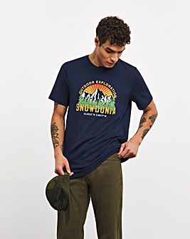 Snowdonia Grpahic T -Shirt