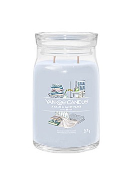 Yankee Candle Signature Large Jar A Calm & Quiet Place