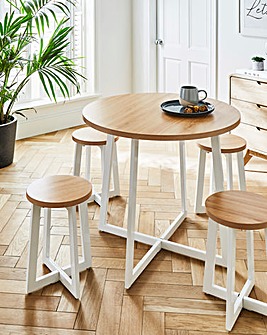 Keswick Compact Spacesaving Dining Set