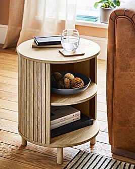 Gray & Osbourn No. 132 Round Open Side Table