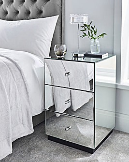 Broadway Mirrored Side Table