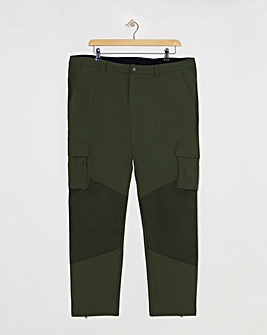 Snowdonia Khaki Panel Detail Walking Trouser