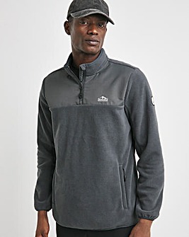 Snowdonia Charcoal 1/4 Zip Fleece