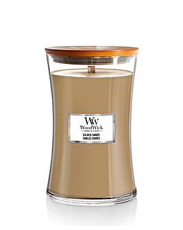 Woodwick Hourglass Large Gilded Sands Candle