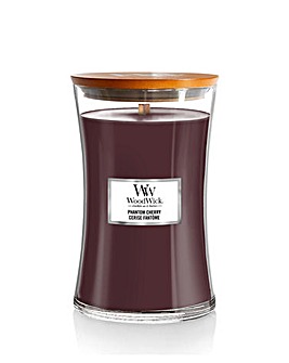 Woodwick Hourglass Large Phantom Cherry Candle