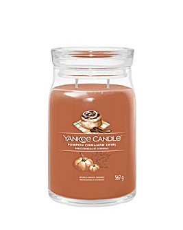 Yankee Candle Signature Large Pumpkin Cinnamon Swirl