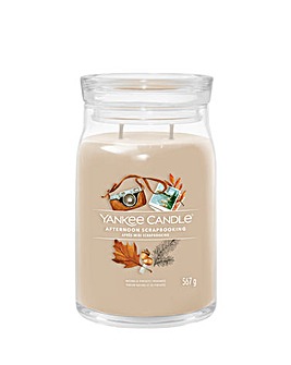 Yankee Candle Signature Large Afternoon Scrapbooking