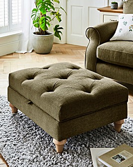 Julipa Colston Buttoned Storage Footstool