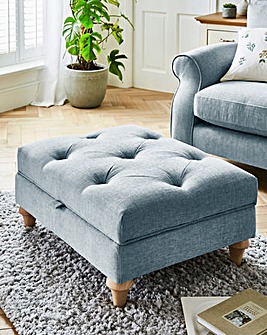 Julipa Colston Buttoned Storage Footstool