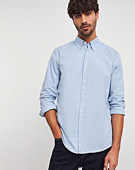 BOSS Classic Long Sleeve Blue Shirt