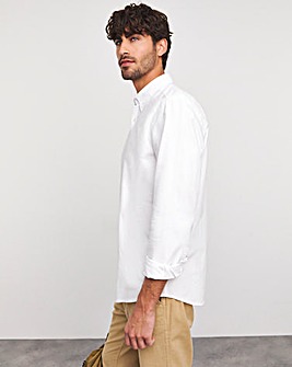 BOSS Classic Long Sleeve White Shirt