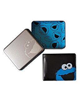 Cookie Monster Wallet In Gift Tin