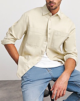 BOSS Twill Pocket Overshirt