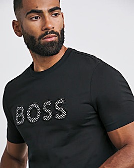 BOSS Black Short Sleeve Graphic Logo T-Shirt