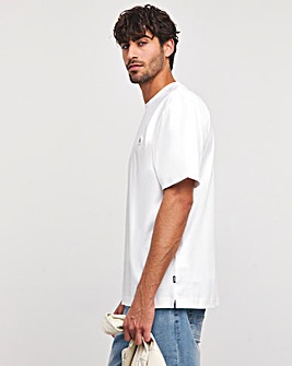 BOSS Short Sleeve BB Metallic Logo White T-shirt