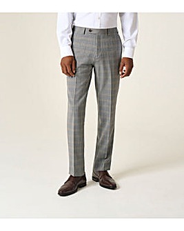 Skopes Dettori Suit Trouser Brown/Blue Check