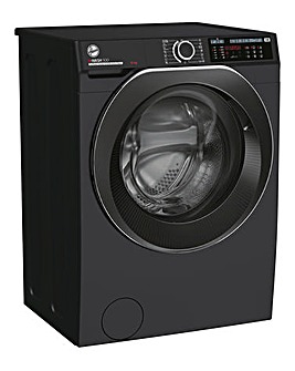 Hoover H-WASH 500 HW 610AMBCB 10kg Washing Machine, Black, 1600 spin, A rated