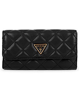 Guess Cessily Quilted Trifold Wallet