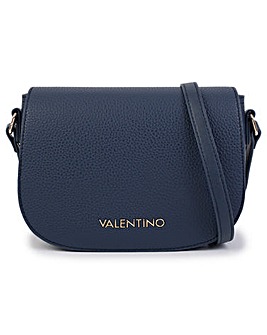 Valentino Bags Superman Pebbled Saddle Bag Simply Be