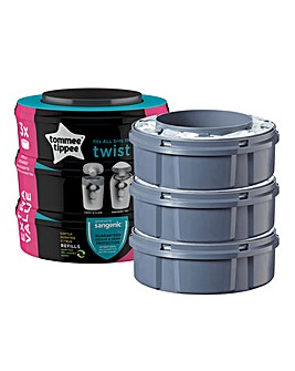 Tommee Tippee Twist & Click Cassettes x 3