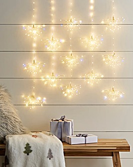 Hanging Christmas Starburst Lights