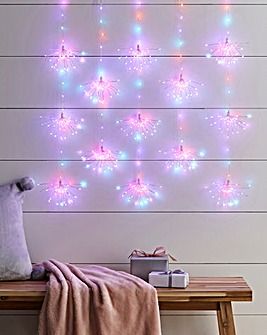 Multi Colour Hanging Starburst Lights