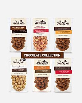 J&S Chocolate Popcorn Collection 6 Pack