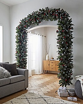 New Jersey Spruce Artificial Tree Arch - 8ft