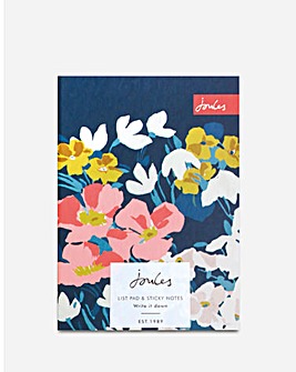 Joules Sticky Notes and List Pad