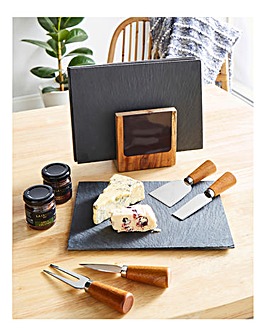Cheese Slates & Tools Gift Set