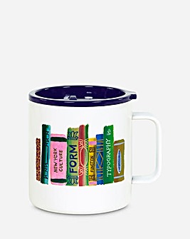 Kate Spade NY Bookshelf Stainless Steel Coffee Mug