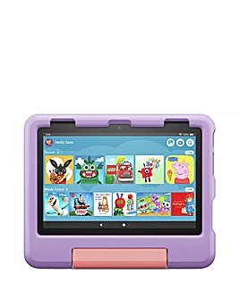 Amazon Fire HD 8 Kids Edition 8in 32GB Age 3-7 Tablet - Purple