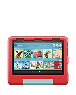 Amazon Fire HD 8 Kids Edition 8in 32GB Age 3-7 Tablet - Red