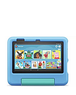 Amazon Fire 7 Kids Edition 7in 16GB Age 3-7 Tablet - Blue